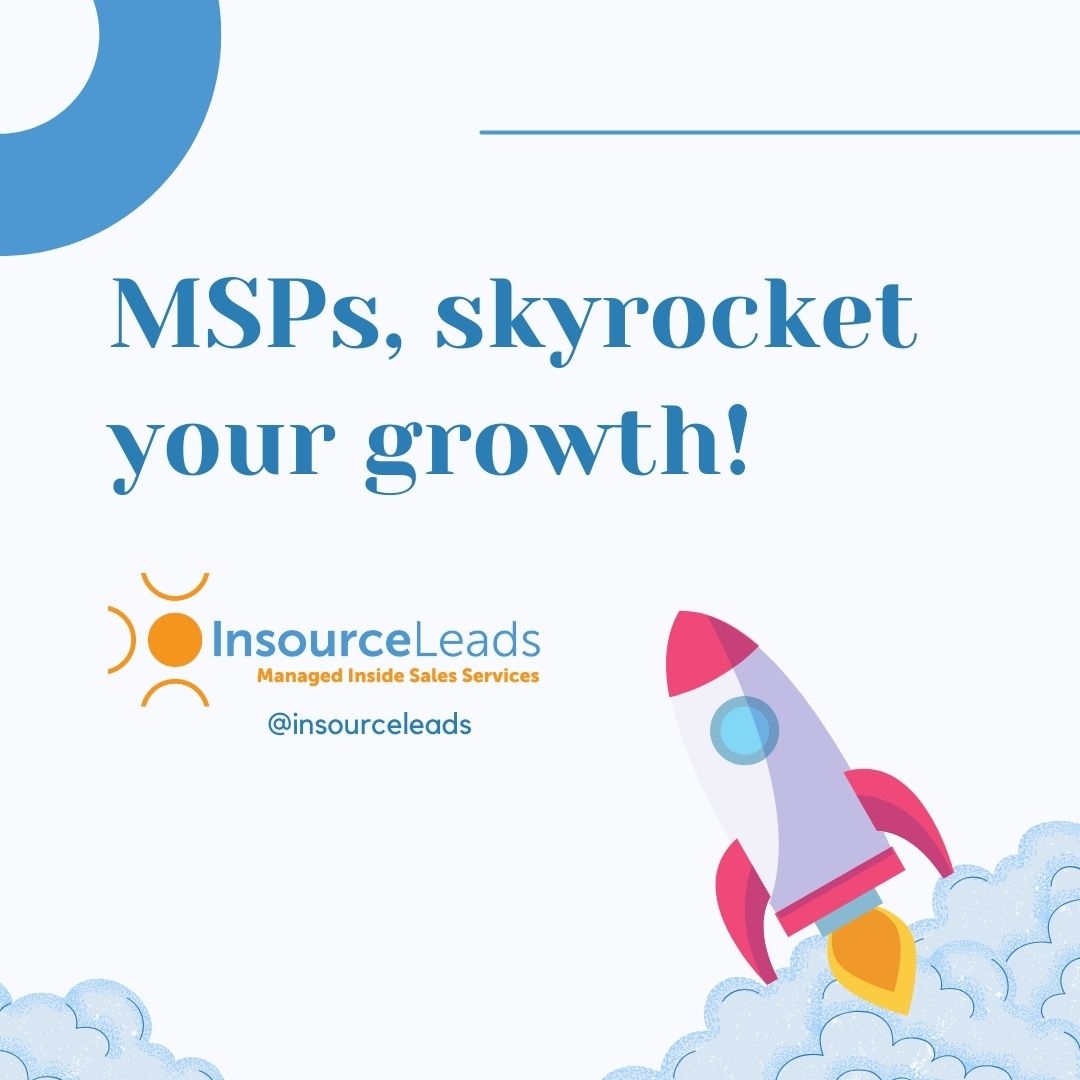 MSPs, skyrocket your growth! With Insource Leads, experience outsourced sales mastery that takes you from sparking interest to sealing the deal. We're your aces from start to finish. #FullCycleMastery #B2BLeadGen #SalesStrategy #ApptSetting #SalesGrowth #InsourceLeads