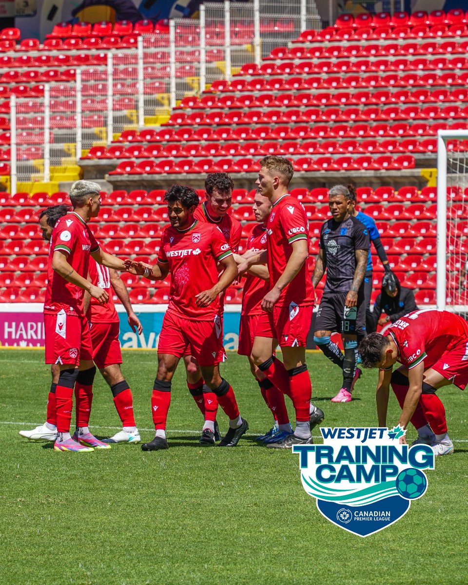 Another @WestJet Training Camp Update 🐎 1-1 draw following today's friendly against Liga MX side Queretaro FC, with Maël Henry on the scoresheet! 💪 Our final friendly on the road takes place on March 27 against Celaya FC. #WestJetTrainingCamp #RideWithUs #CavsFC #CavalryFC