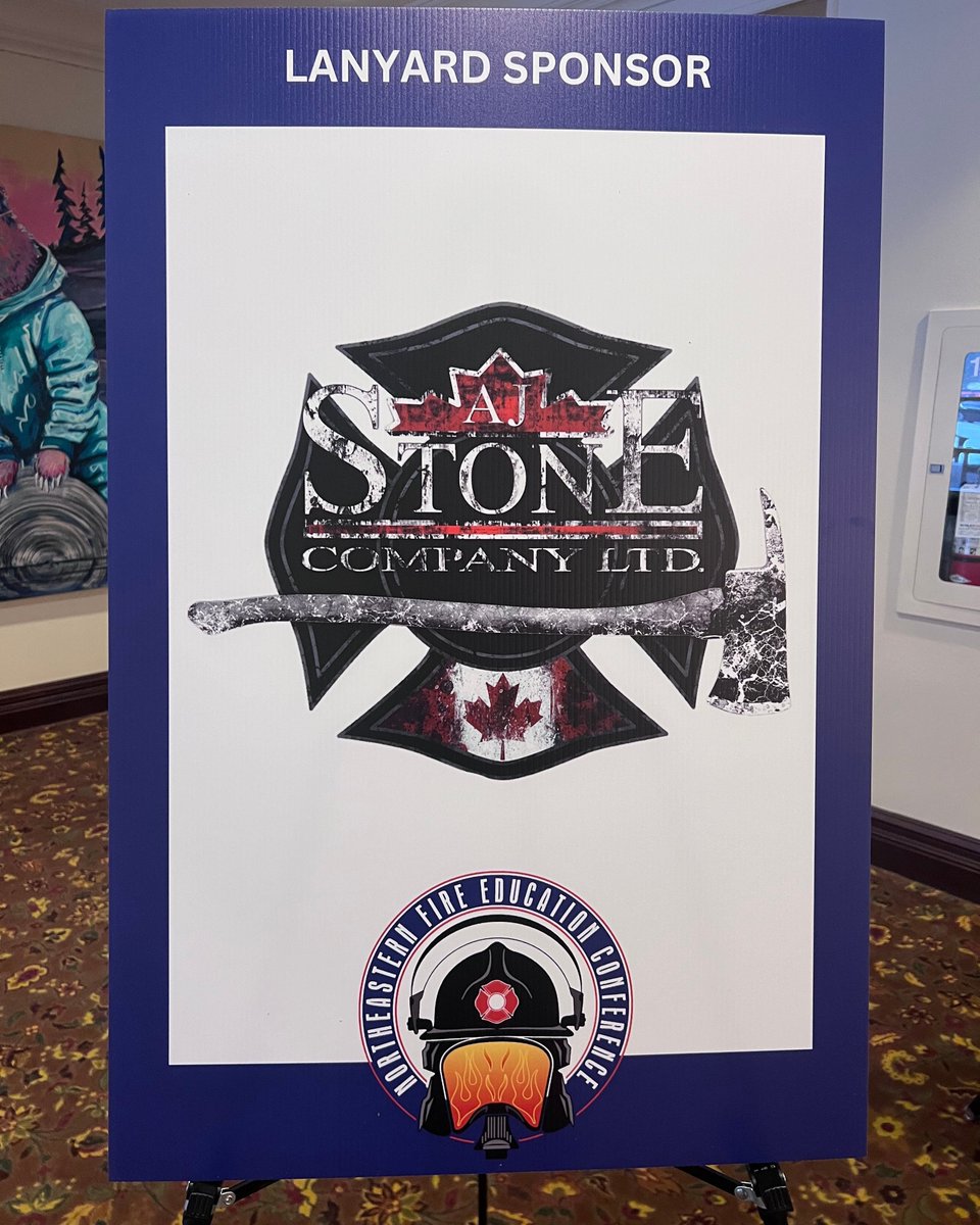 #NEFEC2024 

The Registration Desk closes in an hour; but we will be back tomorrow at 7:00 a.m. until 5:00 p.m. and again Saturday from 7:00 a.m. till 12:00 noon.

Thank you, <a href="/AJStoneCompany/">A.J. Stone Company Ltd.</a>, our Lanyard sponsor, for your support. 

Check out booth 113 on the Trade Show floor!
