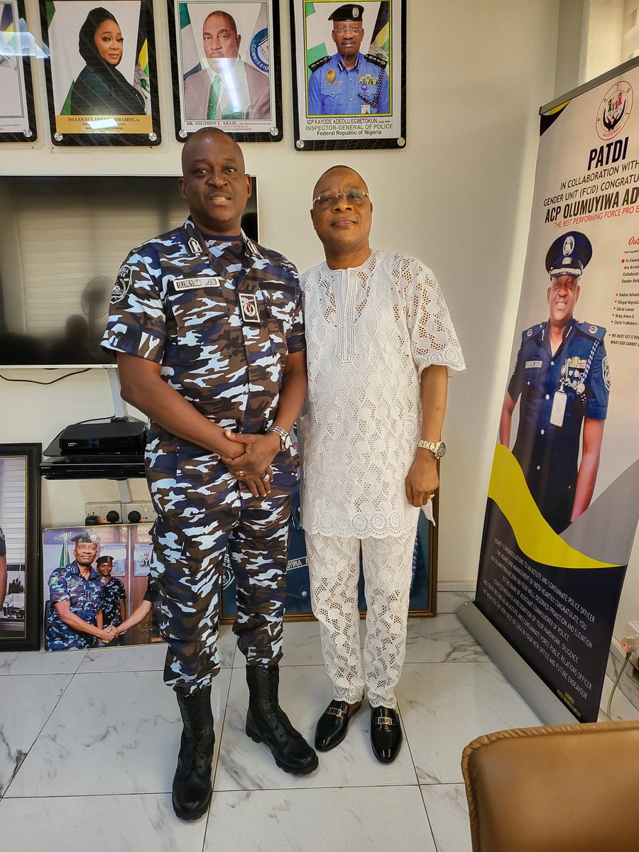 Thanks for the visit, sir, my boss, my egbon, CP Titi Kayode, TK, retired Commissioner of Police, former area commnader Otta, in ogun Stata and former DC DOPS Lago State. I really appreciate you for all you did for me when you were in service. Ogbo Ato!!!. Ire oo.