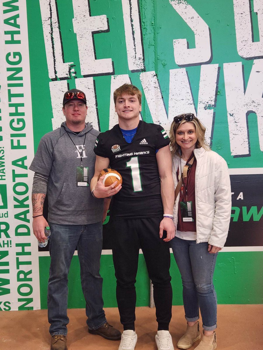 Cain Wallner (@wallnercain) on Twitter photo After a great conversation with <a href="/BubbaSchweigert/">Bubba Schweigert</a> I am blessed to have received my 3rd D1 offer from The University of North Dakota!! Thank you <a href="/coachflyger/">Austin Flyger</a> <a href="/CoachReinholz/">Carl Reinholz</a> <a href="/jschwenzfeier/">Joel Schwenzfeier</a> for the opportunity!! After a great conversation with <a href="/BubbaSchweigert/">Bubba Schweigert</a> I am blessed to have received my 3rd D1 offer from The University of North Dakota!! Thank you <a href="/coachflyger/">Austin Flyger</a> <a href="/CoachReinholz/">Carl Reinholz</a> <a href="/jschwenzfeier/">Joel Schwenzfeier</a> for the opportunity!!