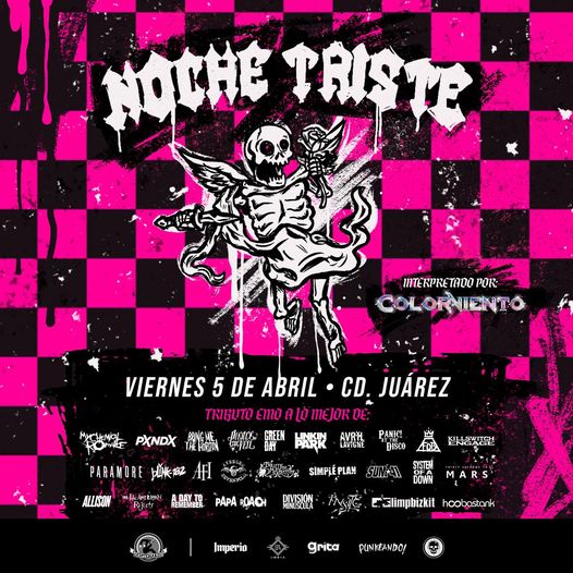 CIUDAD JUÁREZ nos vemos el próximo viernes 5 de abril en @anexo_centenario Interpretando las mejores canciones <a href="/colorviento___/">Colorviento</a> y como invitado especial @luiscortescervantes 
No te pierdas este show lleno de nostalgia   
Boletos en: bit.ly/3x4cqjM