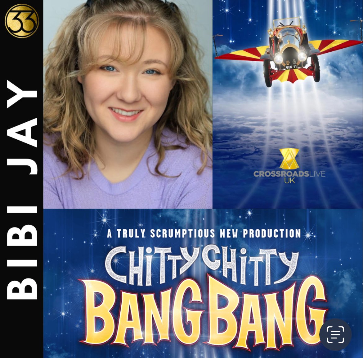 Our gorgeous BIBI JAY (@BibiJay3) joins the cast of the new ‘Chitty Chitty Bang Bang’ UK Tour which flies into Theatres all around the UK from March 2024! Casting: Debbie O’Brien 💥 (@dobcasting) Agent: Jamie Sampson #chittychittybangbang #musical #trulyscrumptious 🍭