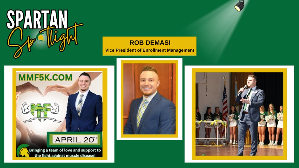 This week's Spartan Spotlight shines bright on Rob DeMasi. A lifelong Delawarean dedicated to education, community, and wellness. Join us in celebrating Rob's impactful journey! 💪

#saintmarkshs #spartanstrong #allthingspossible #spartanspotlight #MuscleMovementFoundation