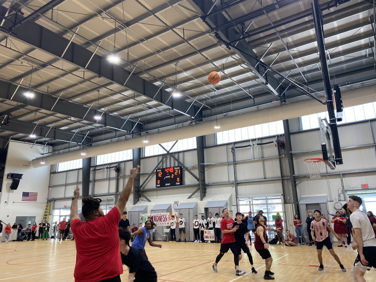 Futures14580014's tweet photo. Futures kicked off its March Ralley with the infamous Student vs Staff basketball game. It was fiercely competitive and featured an amazing half-time show by Mr. Kennedy! The students won 63 to 52. #GccLevelUp #ElevateOurImpact #UnleashingGreatness @GCC_Charters https://t.co/6LIRNxsGtb