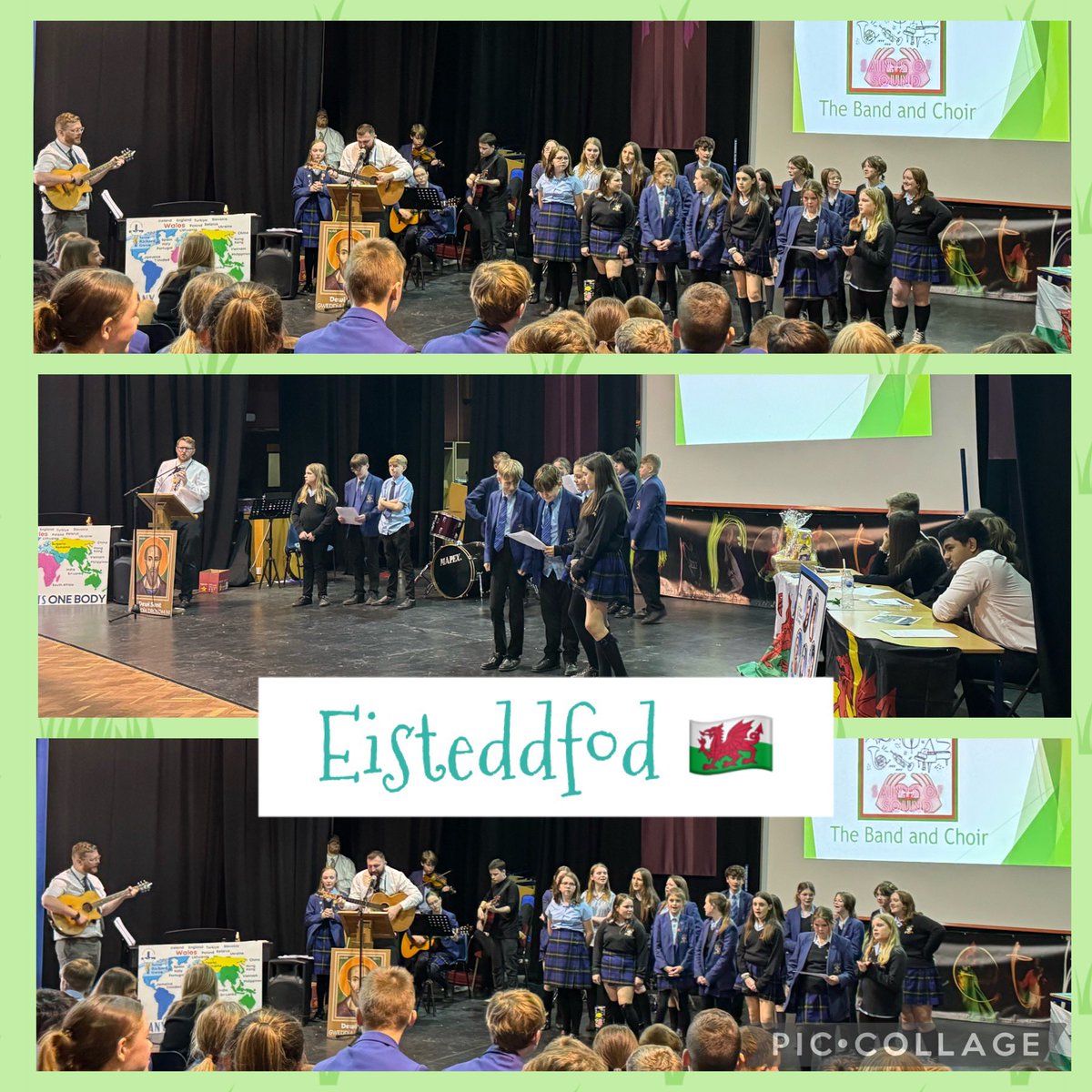 What a wonderful end to the term <a href="/srgchs/">St Richard Gwyn Catholic High School</a> 💙🤩 Year 7 fundraising throughout lent, treasure hunt for the reward session on Wednesday and finished off showcasing their talents in our Eisteddfod this afternoon 🎶🎤🎸🏴󠁧󠁢󠁷󠁬󠁳󠁿 #proudteacher #teampurple #HappyEaster