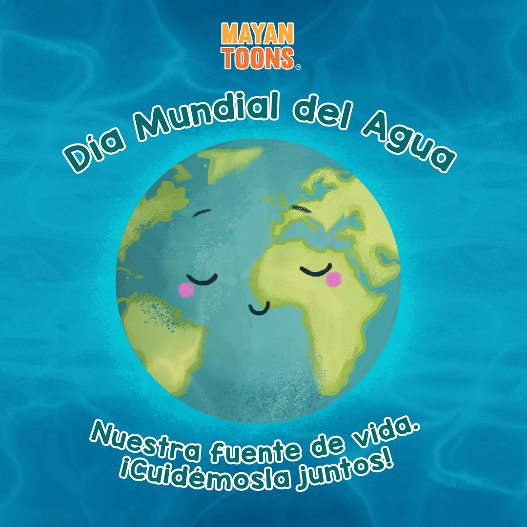 MayanToons's tweet photo. En este Día Mundial del Agua, recordemos que cada gota cuenta. ¡Unámonos para proteger y preservar este recurso vital para las generaciones venideras! 💧💙 https://t.co/BuxPhMmcko
