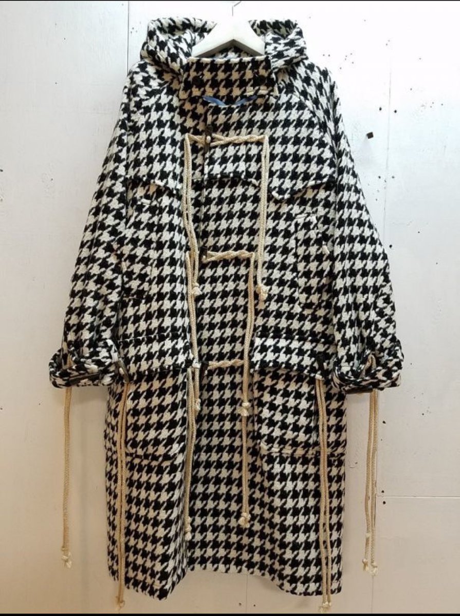 北斗くんがすとちゅで着たSUGARHILLのコート ダッフルで千鳥柄って可愛