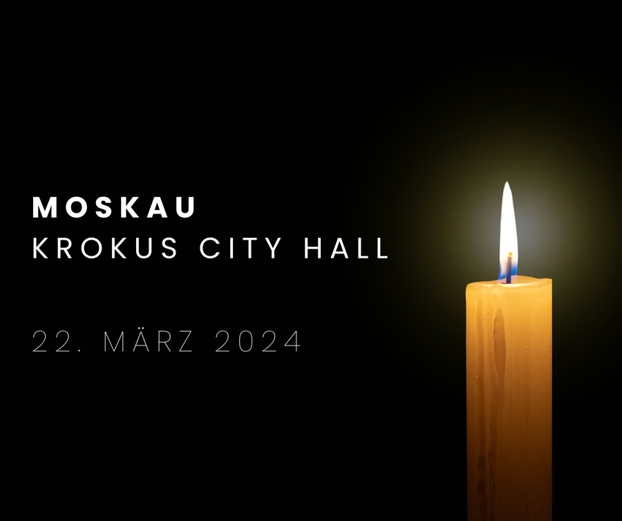HeimatliebeDE's tweet photo. Einfach Mensch sein. Es ist nicht so schwer.
Unzählige unschuldige Menschen wurden getötet.

RIP. 🙏
Mein herzliches Beileid an die Hinterbliebenen der Opfer.

#Moscow https://t.co/FF1g7XATDk