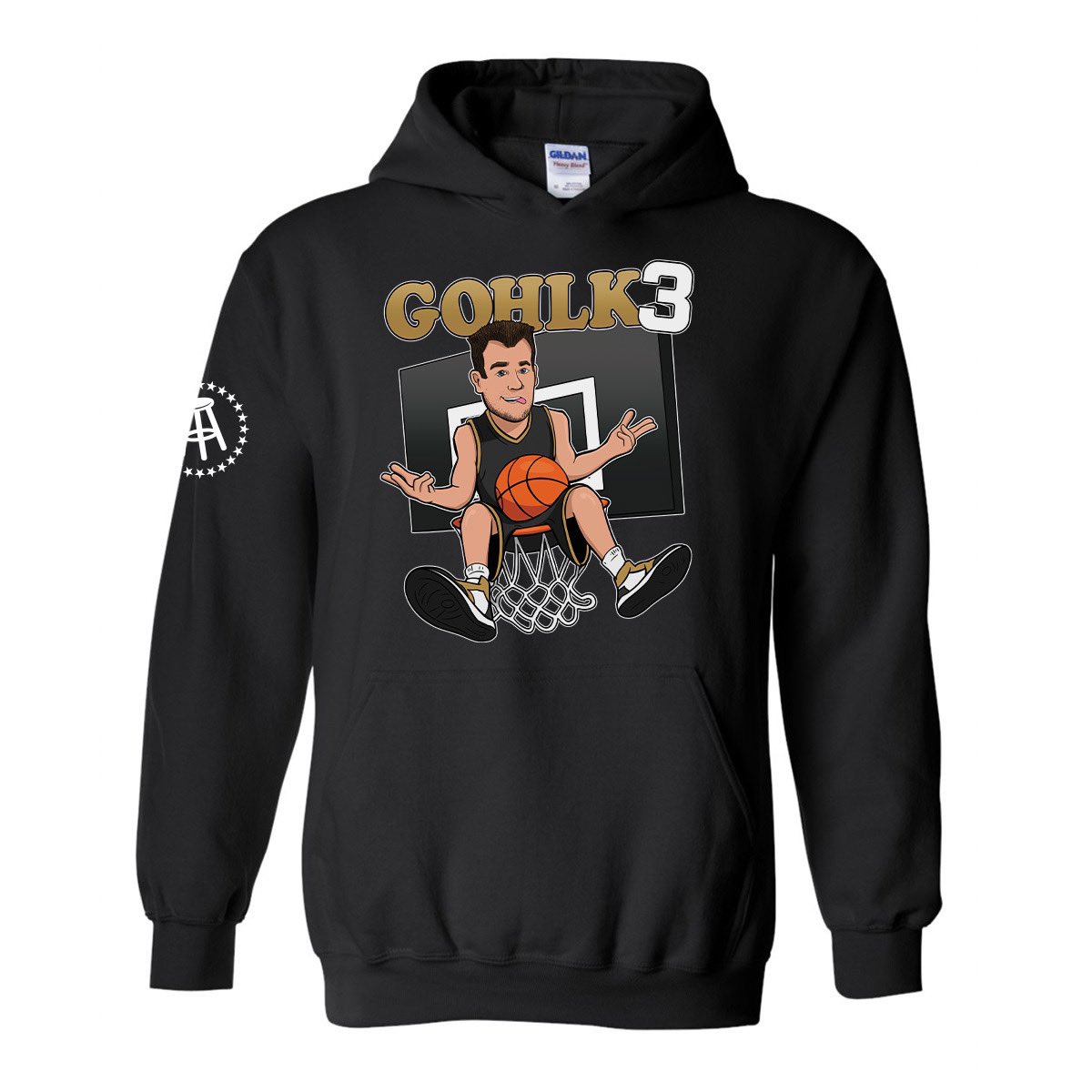 barstoolsports's tweet photo. Legends are made in March

80% of net proceeds will go to the man himself @jgohlke34 

Get your merch in the @barstoolstore: https://t.co/Dgs9L5lVP8 https://t.co/jwwMjgxPhf