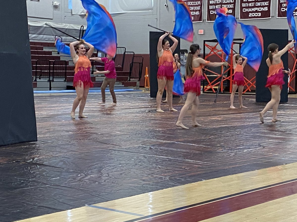 So proud of our incredible Bethel JV Winter Guard team - such a delight to watch. As they say in the guard works, “[They] Got it!!!!” @taranovichj1 @WatsonBryan7