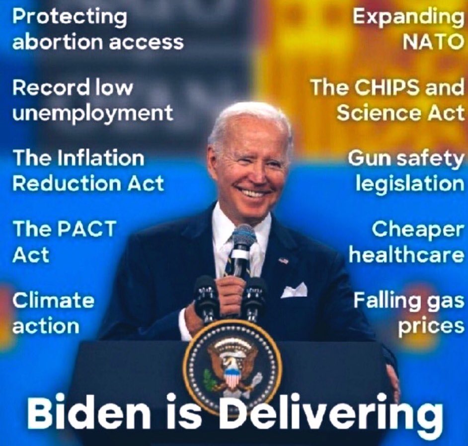 #DemsUnited #Allied4Dems Reelect Joe Biden, the most effective president in generations