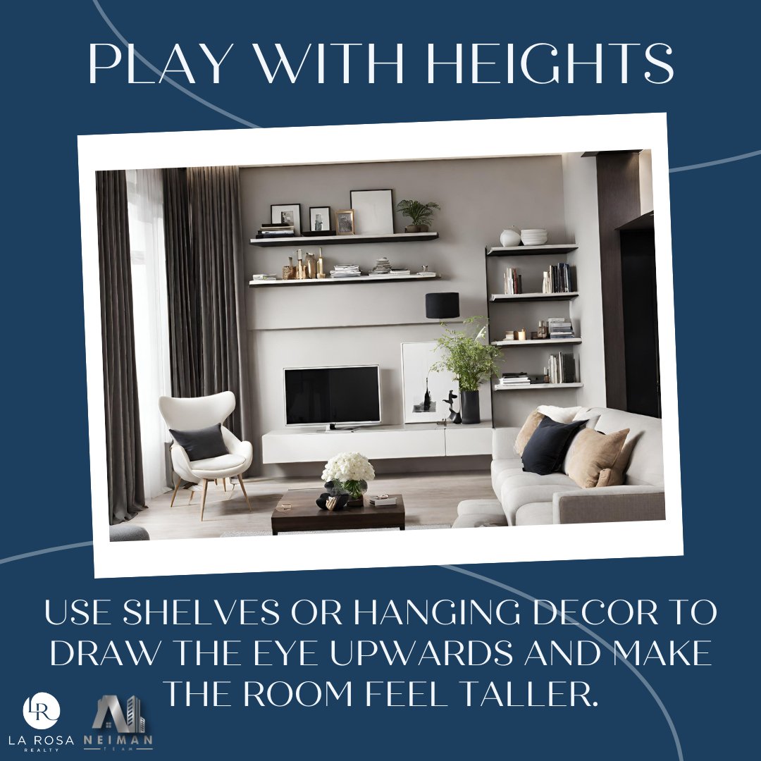 🏡✨ Elevate your space with clever design tricks! 🚀👀

Playing with heights can instantly add dimension and create the illusion of a taller room. 📏⬆️ Utilize shelves or hanging decor to make your space feel more spacious and airy. 🌟🏠

#hangingdecor #homedecortips #dreamhome