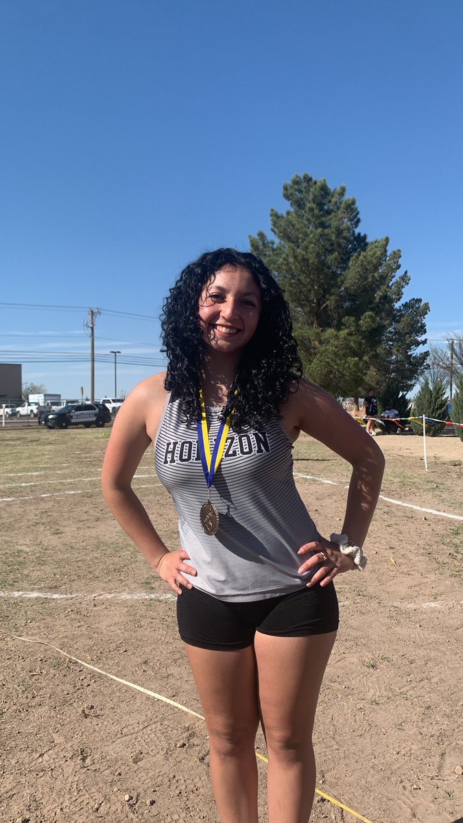godofvictory1's tweet photo. Congratulations Sarah Reyes (10th) for placing 3rd in open shot at the San Elizario track meet. https://t.co/6LasARsAQc
