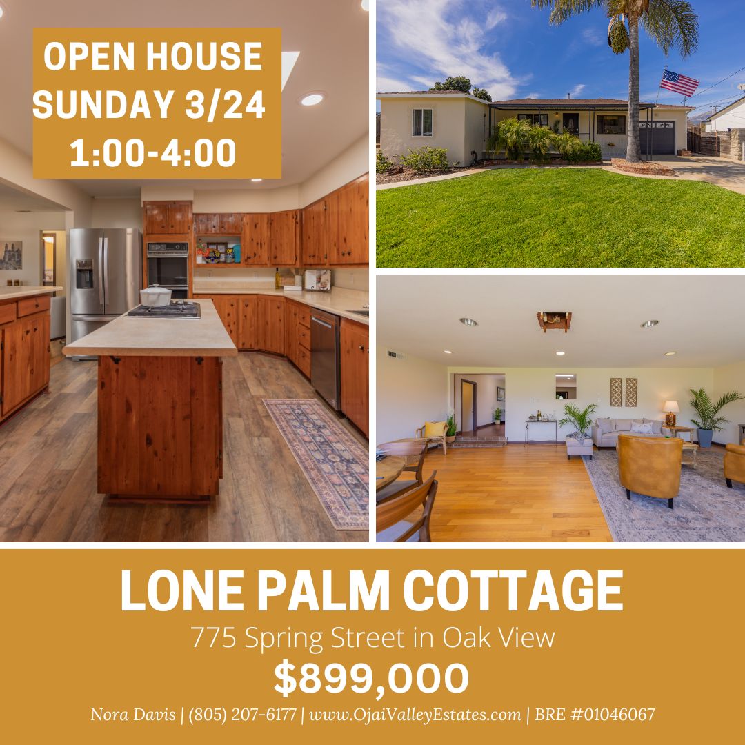 Oak View Open House!

Sunday, March 24

1:00 to 4:00

775 Spring Street in Oak View 

#oakview #oakviewrealestate #realestate #openhouses #openhouse #openhousesunday #homeforsale #homesforsale