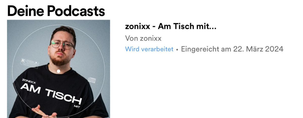 zonixxCS's tweet photo. Wir sind nun auch auf Spotify etc. Erreichbar Freunde 😍

Gerne reinhören und natürlich auf Ehre bewerten. ❤️

Link: https://t.co/IgpCWEmcDW https://t.co/ecKQyVPgwZ