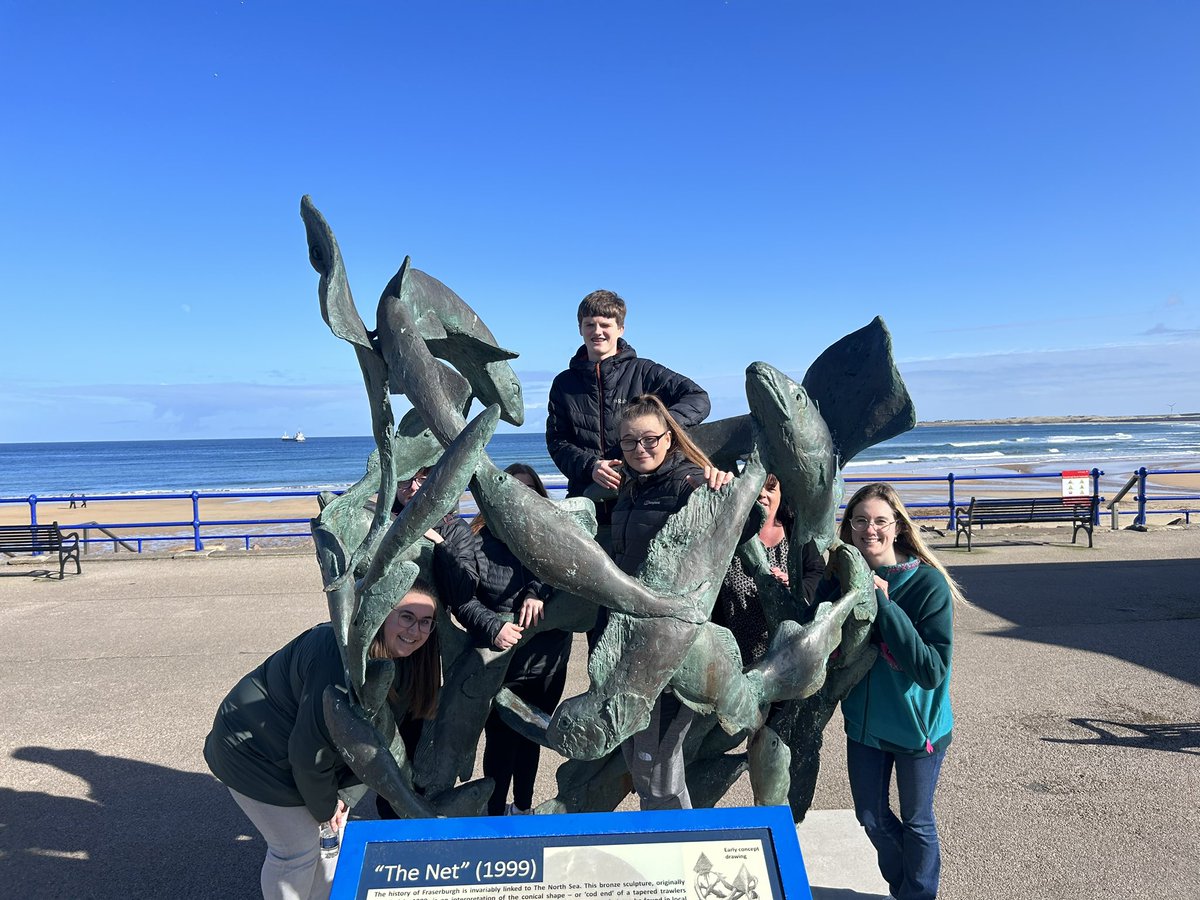 SFADRoutesYP's tweet photo. Just back from an amazing week in Northeast Aberdeenshire. Our Routes young people were flummoxed by some of the Doric but had such a warm welcome by everyone we met #thankyou #fitlike ๐ค https://t.co/zFwDCKBa0x
