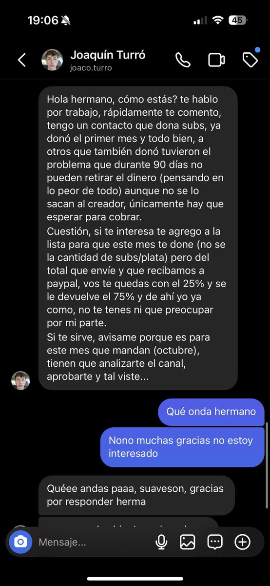 un streamer esta ofreciendo generosas donaciones a otros creadores a través de suscripciones / bits.
Sin embargo, este aparente servicio esconde algo raro. El "Donador" está vinculado a un grupo de ciberdelincuentes que roban información de tarjetas de crédito ++++