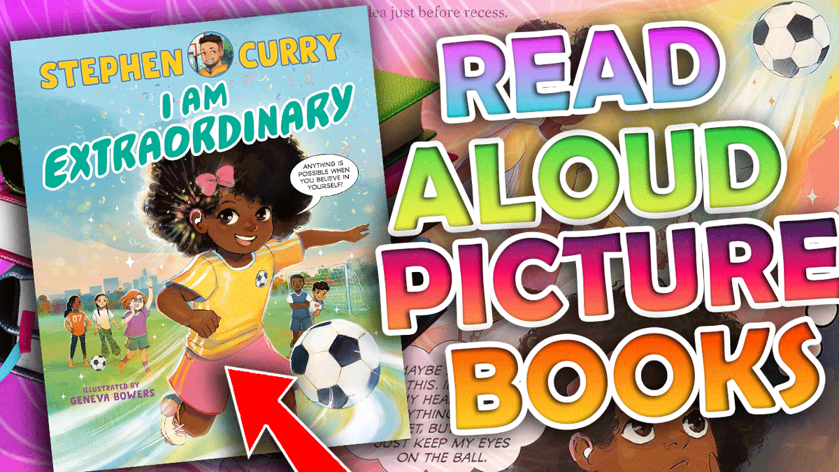 readingdenwshen's tweet photo. It's Zoe's first day at school! She's worried her hearing aids will slow her down on the soccer field, but she learns that she might be stronger than she thinks. Follow along this inspiration story from NBA star,  Stephen Curry. #readaloud #picturebooks 
https://t.co/qCNiS6PYOA https://t.co/azFpQOySey