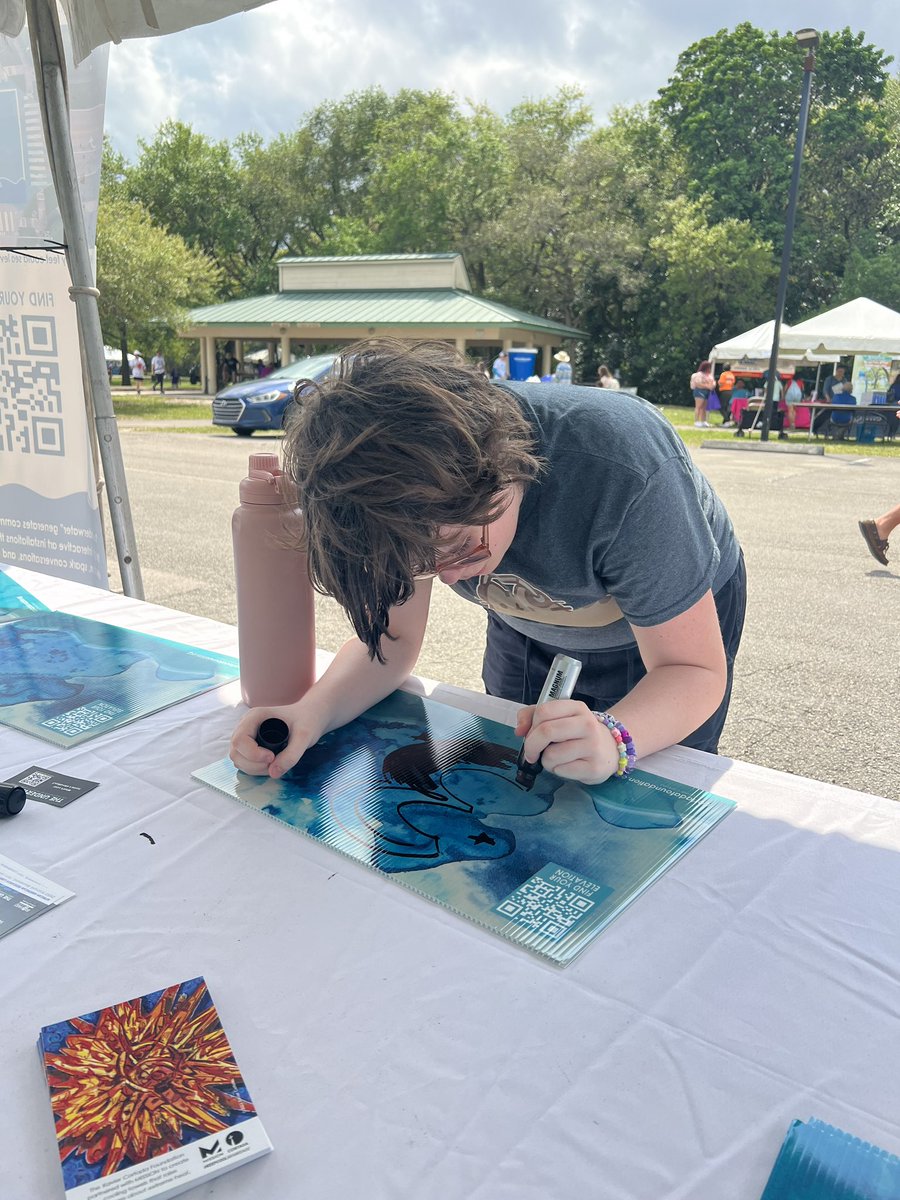 At the 22nd Annual Broward Water Matters Day, we spoke about the launch of our climate initiative, “The Underwater: Broward” and engaged tons of people in the process. This may hold the record for most Underwater elevation yard signs given out in a single day!

#UnderwaterBroward
