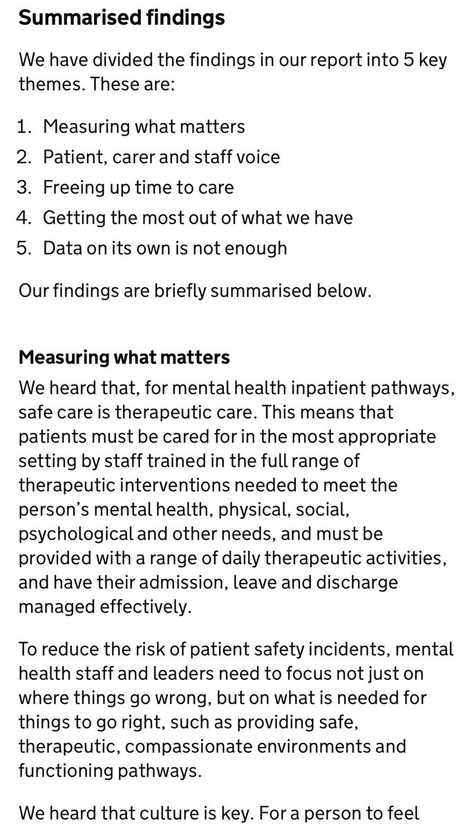 The recommendations from rapid review #inpatient by @DrG_NHS #datamatters #patientsafety @DrAmarShah @DrJoanneFarrow @HelenCrimlisk @1to2arun @lennycornwall @Derektracy1 @HinaTahseen @JonVanNiekerk @sri_2050 @DrKhan_do @MindfulRussell @drshah73 @Fabida3 @DrJonGoldin @wendyburn