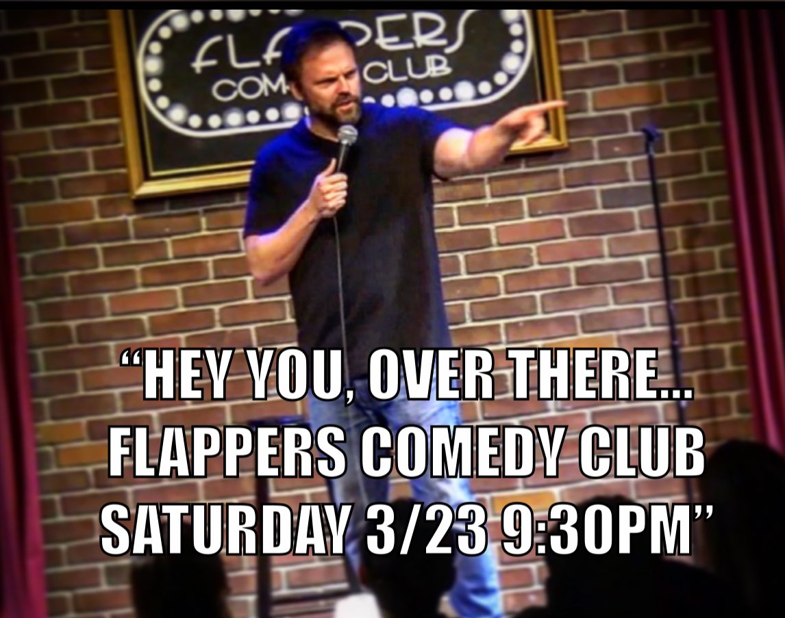 Saturday 9:30pm @FlappersComedy Tix: flapperscomedy.com/shows/supersta…