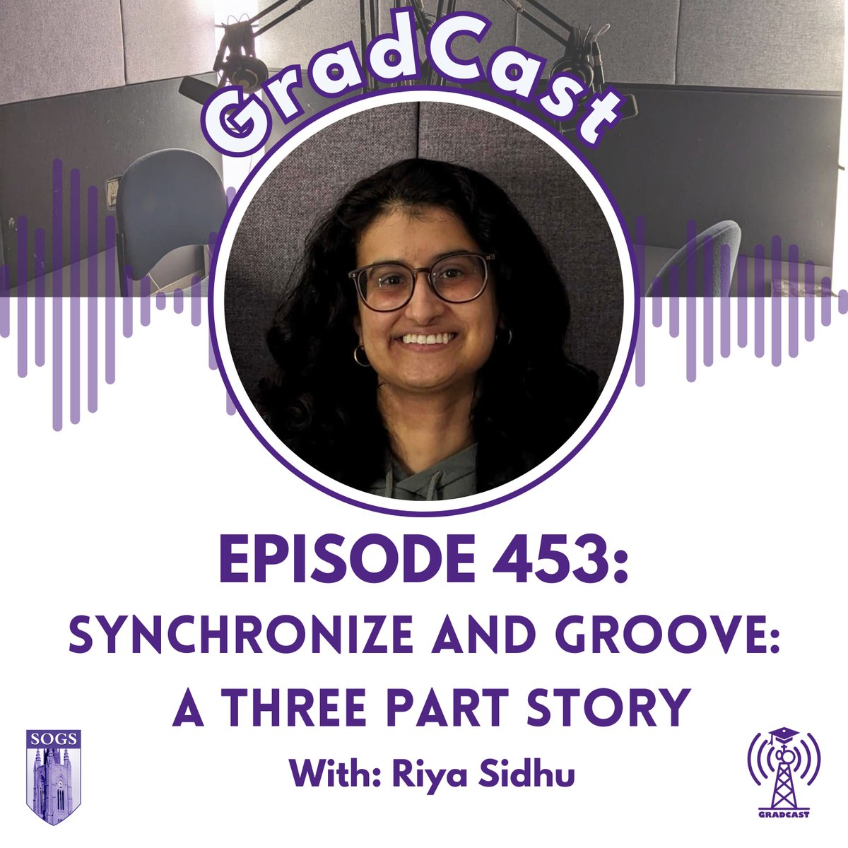 Episode 453: Synchronize &amp; Groove: A Three-Part Story

Hosts Anthony and Carly speak with Riya Sidhu, a PhD candidate in psychology specializing in music cognition. Riya explains the three different projects she's working on. 

Listen at: linktr.ee/gradcastradio