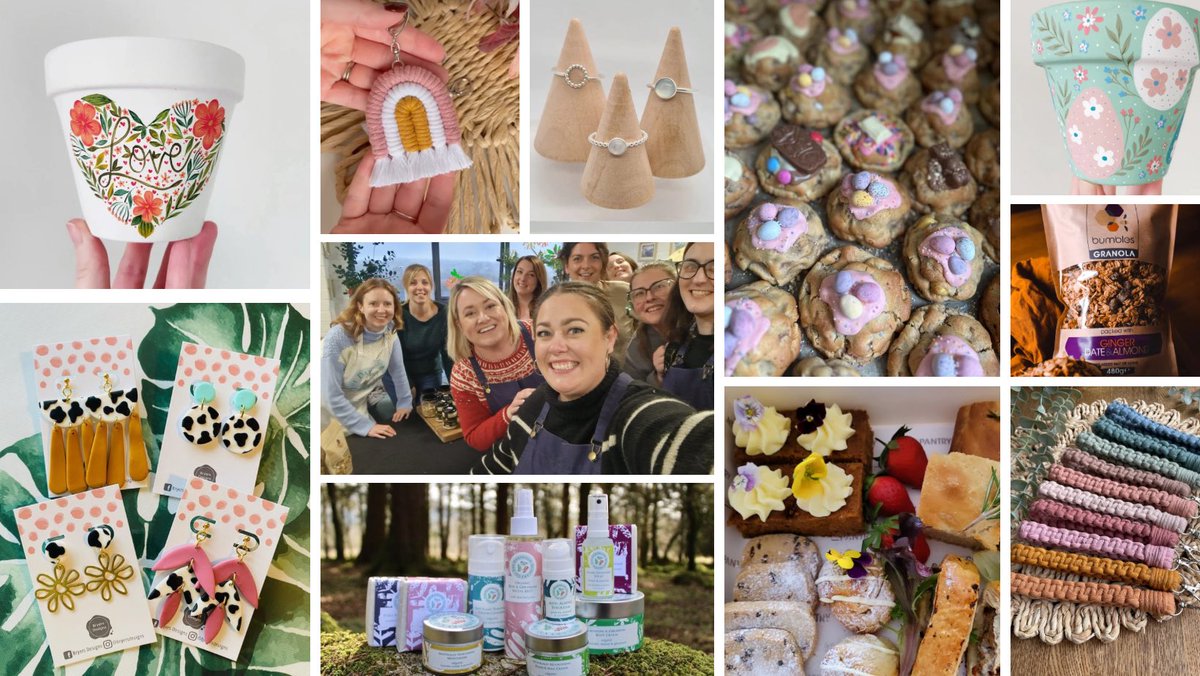 If you’re looking for something to do tomorrow, come and see us! 🐝🌻🪻💛🐣 Spring Market @ Hannah Burnett Florist, PL6 7FB 💛 10am - 3pm