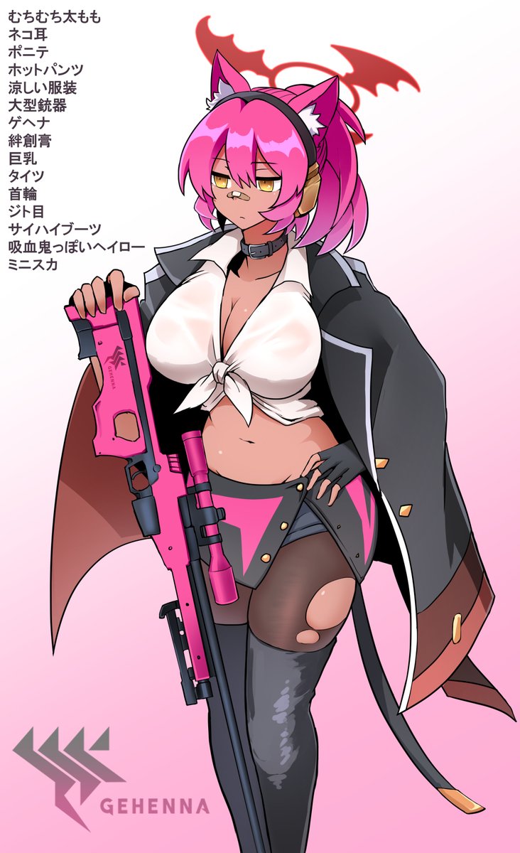 #春なのでピンクがテーマカラーだったりピンクがキャラデザに使われてる自宅をお見せしてTLを桜並木にする
要素で生まれた子達