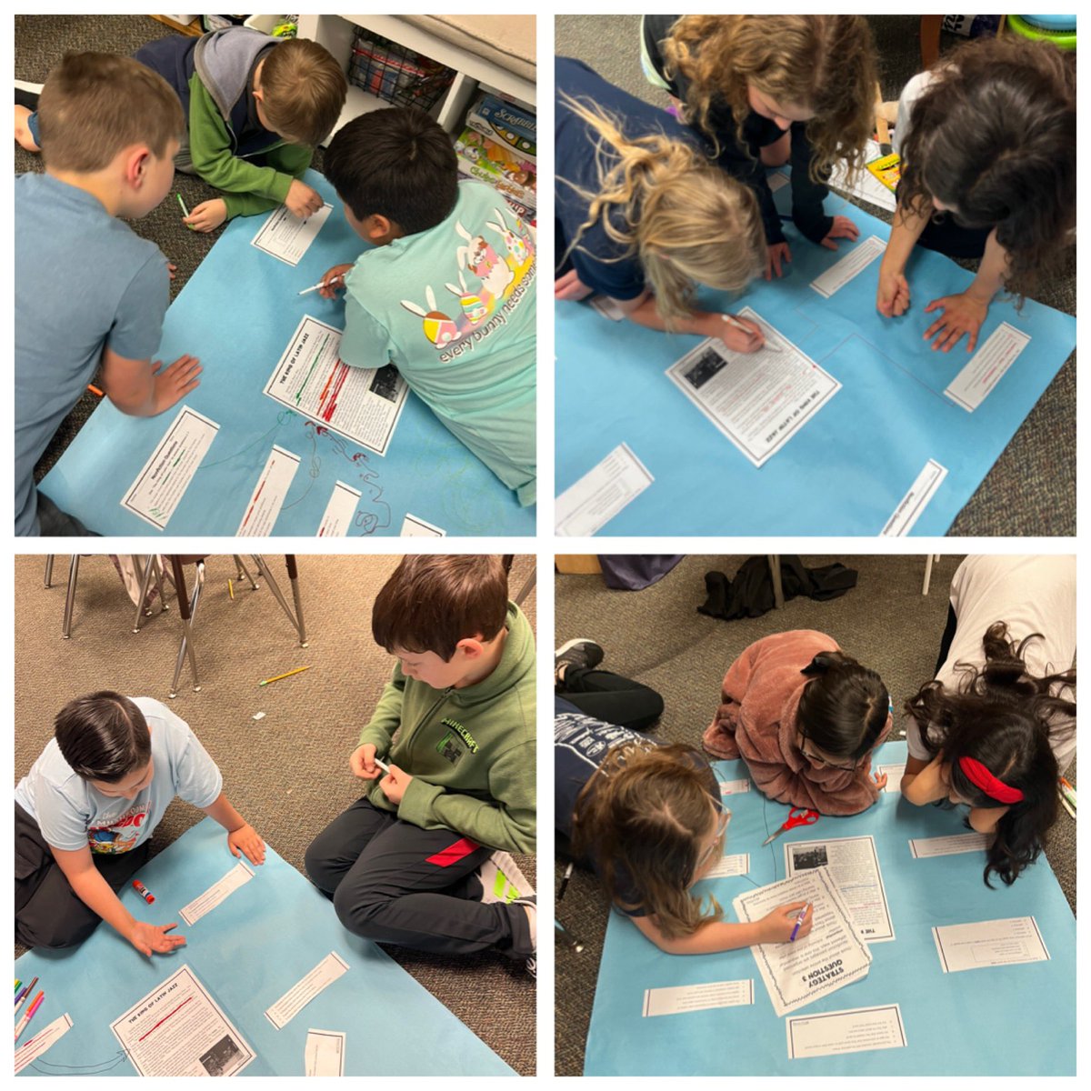 Students used a Nonfiction passage to answer questions, justify their responses, and find the text evidence by creating text maps as part of our STAAR review <a href="/HumbleISD_HHE/">Hidden Hollow Elementary</a> <a href="/Humble_ElemELA/">Humble ISD Elementary ELA</a> <a href="/MonicaSeguraLo1/">Monica Segura-Lopez</a>