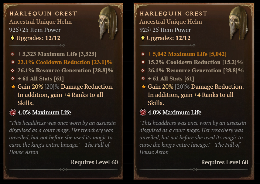 Baskenater's tweet photo. Wie viele Hunderte Stunden muss man wohl in Season 4 für solche Harle's farmen?

Perfekt 4/4 Greater Affix und 1x mit Dreifach Crit auf Life und einmal auf CDR!

#DiabloIV https://t.co/PMmQk05IHH