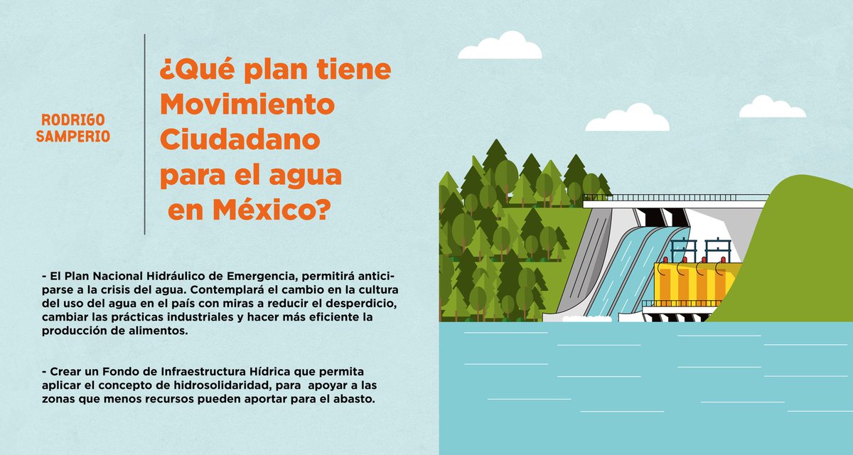 En @MovCiudadanoMX tenemos los guantes bien puestos por el cuidado del líquido vital. 🥊 Por eso, a través del Plan Nacional Hidráulico de Emergencia, buscamos prevenir una crisis en nuestro país. Hagamos conciencia.