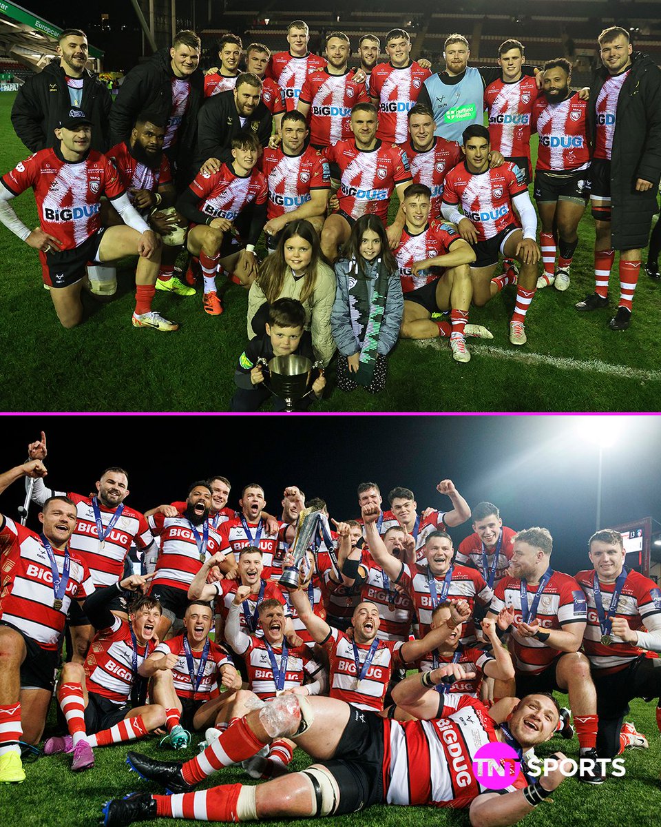 On Fridays we win trophies - @gloucesterrugby 🏆 #GallagherPrem