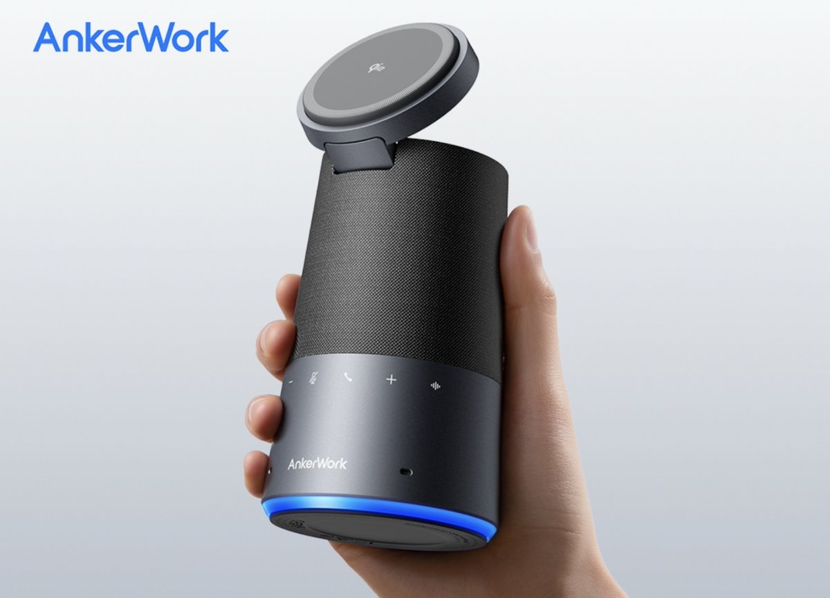 Checkout S600 Speakerphone from our brother brand Ankerwork! Use it for video calls, playing music 🎵, or catching up on podcasts 🎧—it even charges your phone⚡️ while you're at it! Place your order now on Kickstarter on drxf.short.gy/sHSgsZ 🚀 🚀