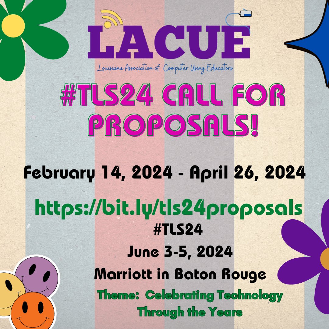 It's that time of year! Share your expertise and submit a a proposal to present at #TLS24. Call for proposals for #TLS24. bit.ly/tls24proposals