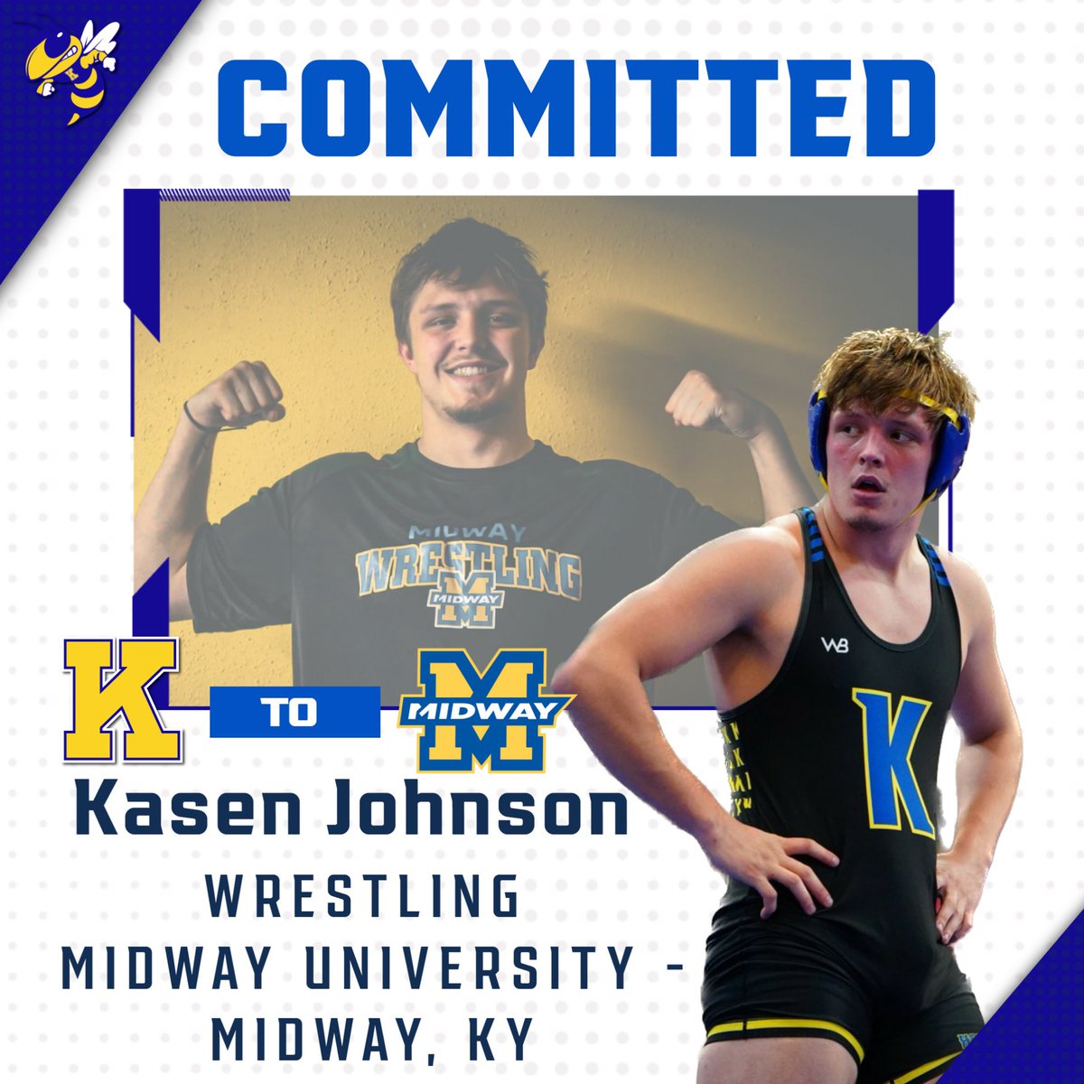 Congratulations Kasen Johnson! #HornetPride #KearsleyWrestling