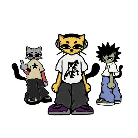 OpiumCatsSol's tweet photo. these guys pull on up you wyd??? https://t.co/7PLAT4bcPk
