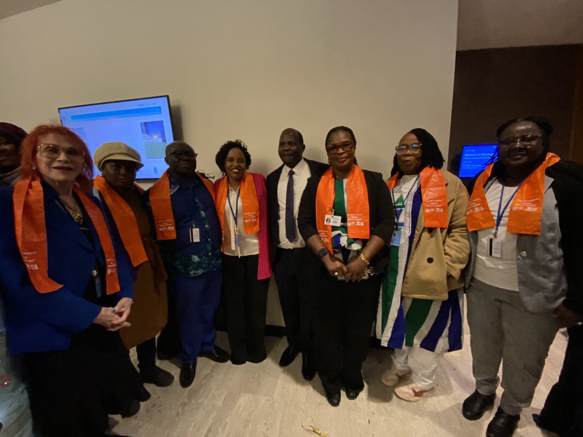A new motto for Sierra Leone at the finale side event capping two weeks of events, fulfilling, the same small country, big heart bee for bald eye for innovative G for game changing.