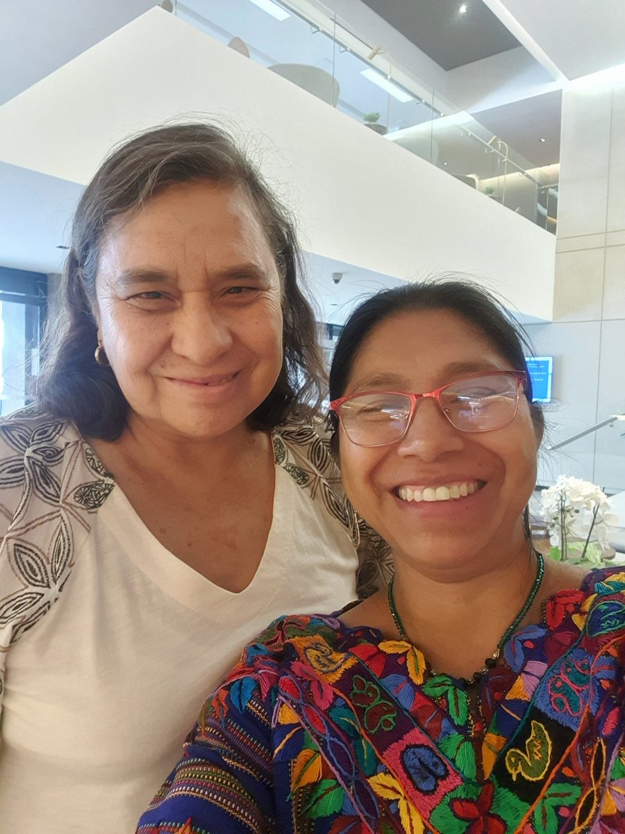 teresazapetam's tweet photo. Afortunada de encontrarme con @leticia_bonifaz y hermanas #MujeresIndigenas en el camino por la implementacion de la #RG39 de #CEDAW en Guatemala. 
@IIWF https://t.co/wifmkLqQar