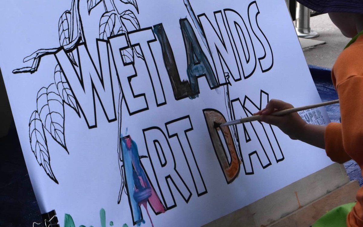 At Wetlands Art Day on Saturday, activities will be inside away from the wind. 10a-2p on Mar 23. Watercolor and poetry workshops for adults, arts and crafts for all ages, live music and free street corn (while supplies last). For the artist in all of us! ccwetlandspark.com