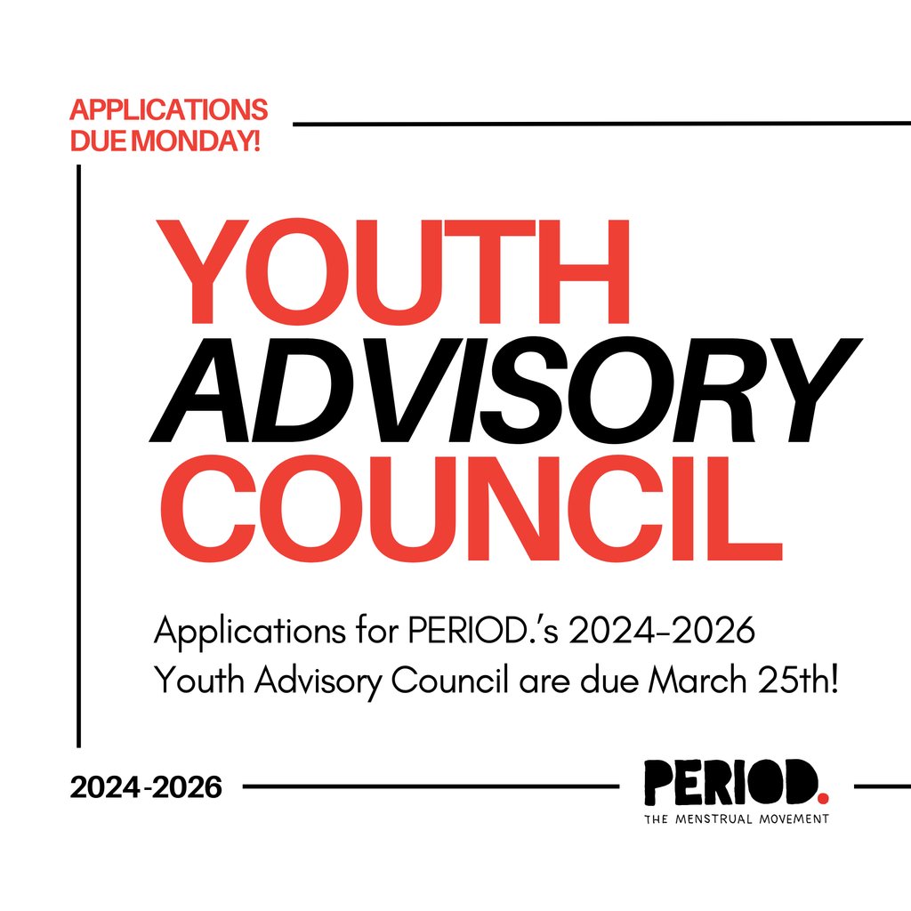📣 Reminder that 2024-2026 Youth Advisory Council Applications are due this Monday, March 25th! Learn more about the eligibility requirements and apply at the 🔗 in bio 🩸