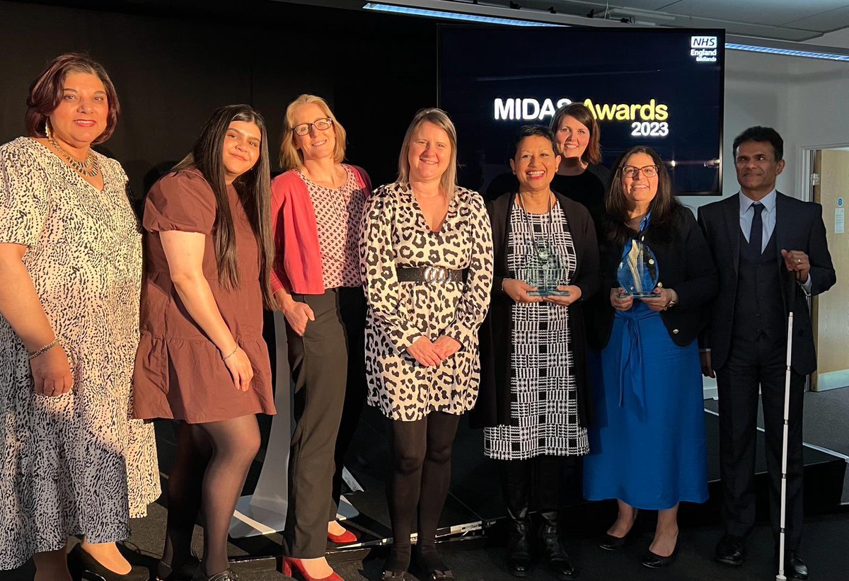 Amazing day at #Midas Awards Immensely proud of the team to win Inclusive Recruitment & Talent Management of the Year Award 👏🎉🥳 Also honoured to jointly win Change Maker of the Year Award 🙏🏽 @CrishniW @rebeccacarlin29 @FionaKilpatrick @HaseebAhmad2 @Thercal @alice_copage