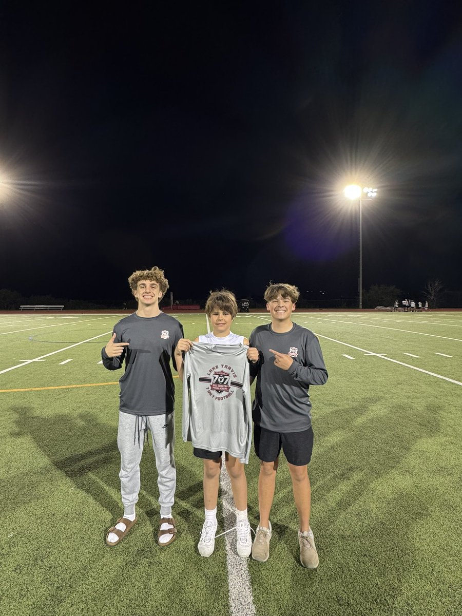 My boy jet went nuts today, won both games was a great leader, and threw 6 touchdowns today good job today.
<a href="/CoachHankCarter/">Hank Carter</a>
<a href="/HCPA20/">Hill Country Passing Academy</a>