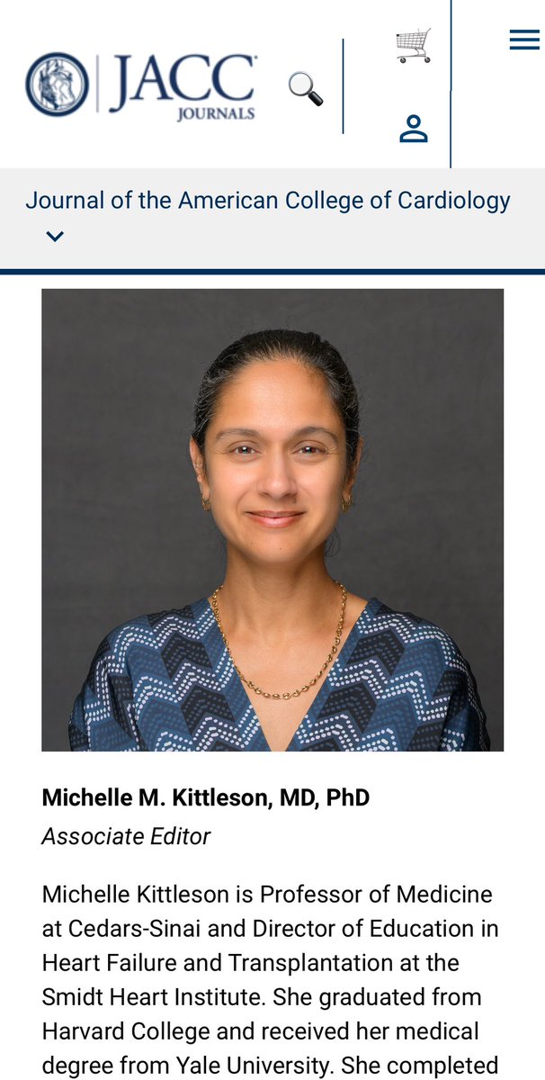 Congratulations @MKIttlesonMD on being named Associate Editor of #JACC! You make all of us at @SmidtHeart extremely proud! @CedarsSinaiMed @CedarsSinai