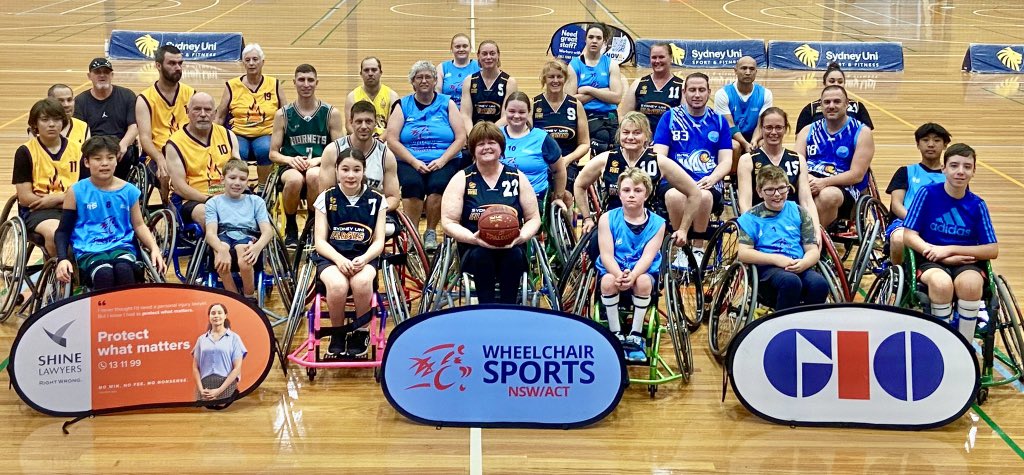 Wheelchair Basketball Club Challenge Round 3 is underway at @Sydney_Uni With thanks to @ShineLawyers