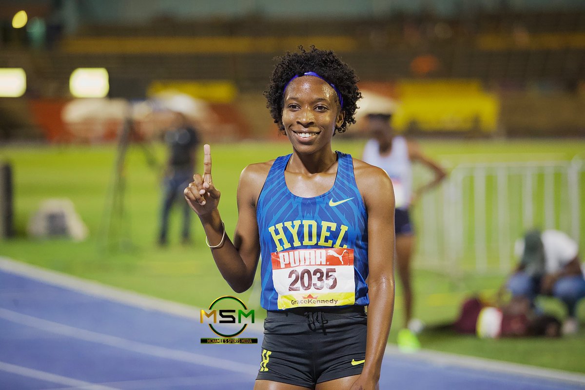 McNameeSports's tweet photo. ISSA/Grace Kennedy Boys and Girls Championships 2024 

Photo highlights: Girls 2000 meter Steeplechase Open final 

Venue: National Stadium  
Date: Friday, March 22, 2024
Location: Kingston, Jamaica.

#trackandfield #fieldevent #longjump #jamaica #hurdles #mcnameesportsmedia #msm https://t.co/FpH4lbxR1c