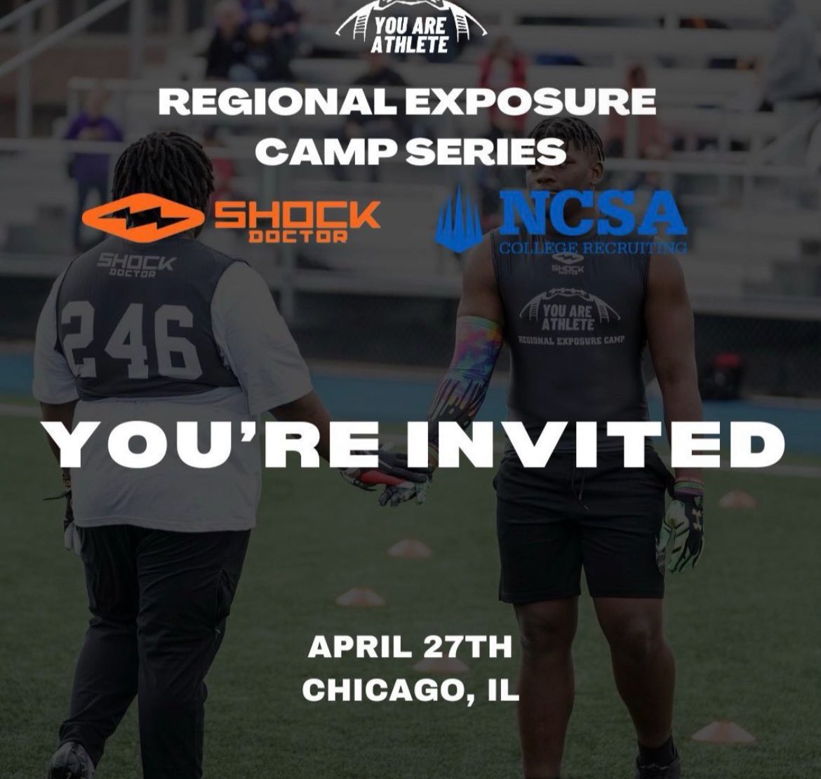 Thank you for the invite!! @youareathlete @ShockDoctor