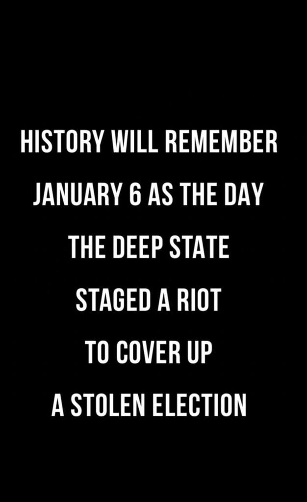 @KanekoaTheGreat We will remember January 6th.