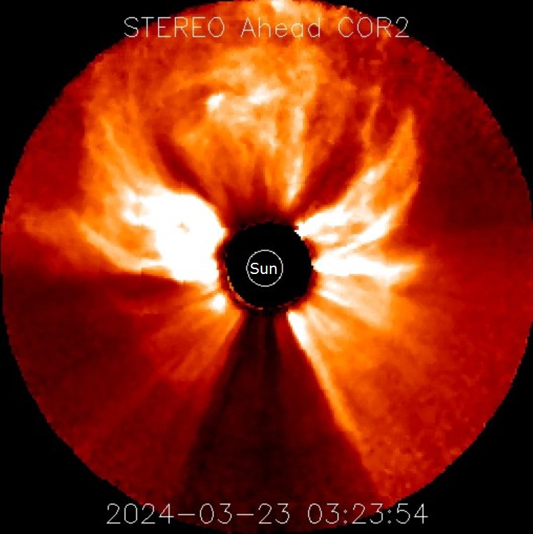 A halo coronal mass ejection (CME) is confirmed following the X1.1 event this evening. Full details regarding this via SolarHam.com