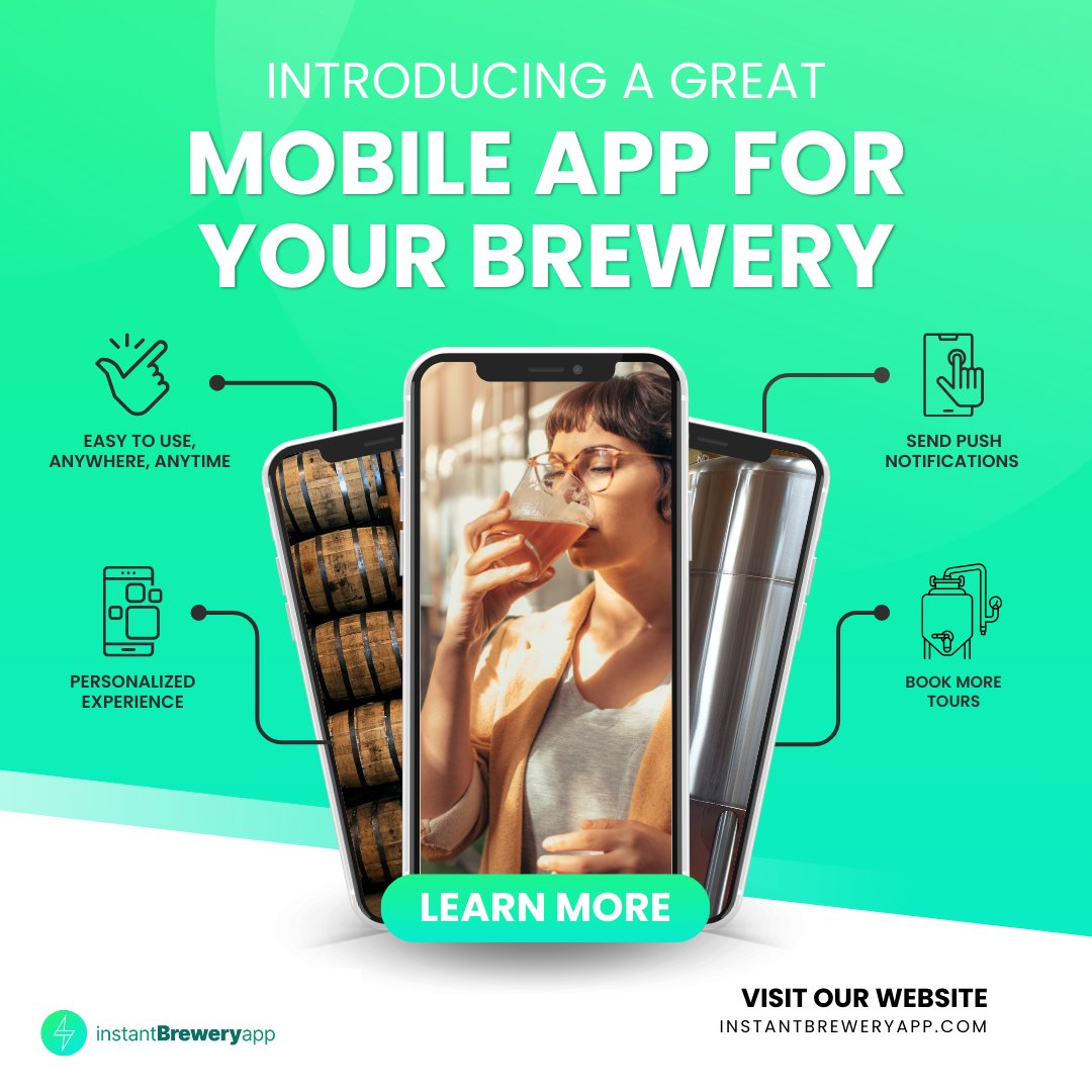 A brand new app created just for your brewery 📲  instantbreweryapp.com

#brewery #brewerytours #marketing #apps #drinklocal